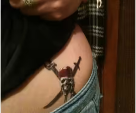 Sword Skull Pirate Tattoo Sword Skull Pirate Tattoo