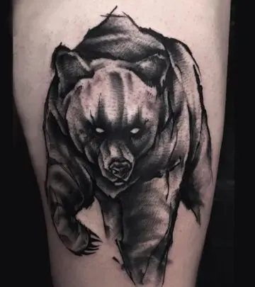 Top 10 Bear Tattoo Designs_image