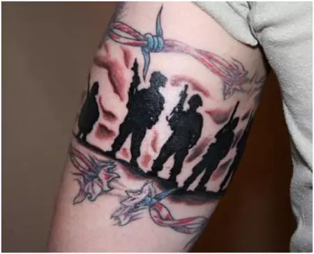 american soldiers tattoos