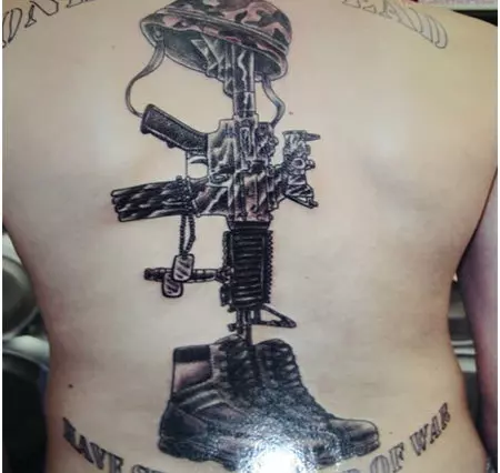 army war tattoo