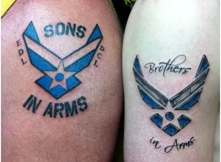 brothers in arms tattoo designs