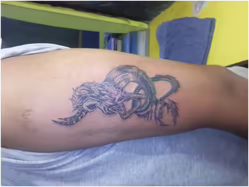 capricorn dragon tattoo capricorn dragon tattoo