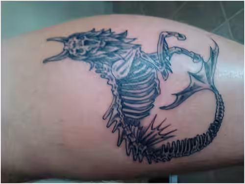 capricorn skull tattoo capricorn skull tattoo