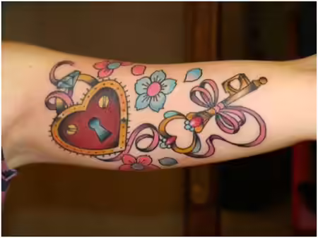 key to my heart tattoo key to my heart tattoo