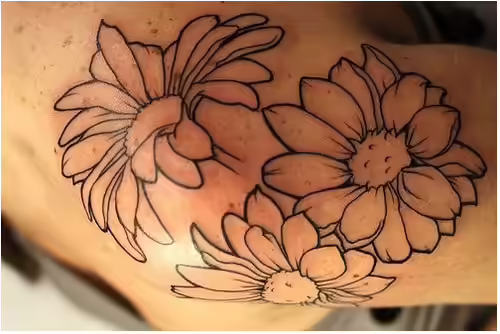multiple daisies tattoos designs multiple daisies tattoos designs