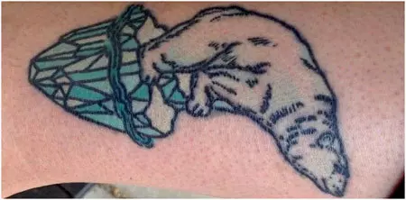 polar bear tattoo