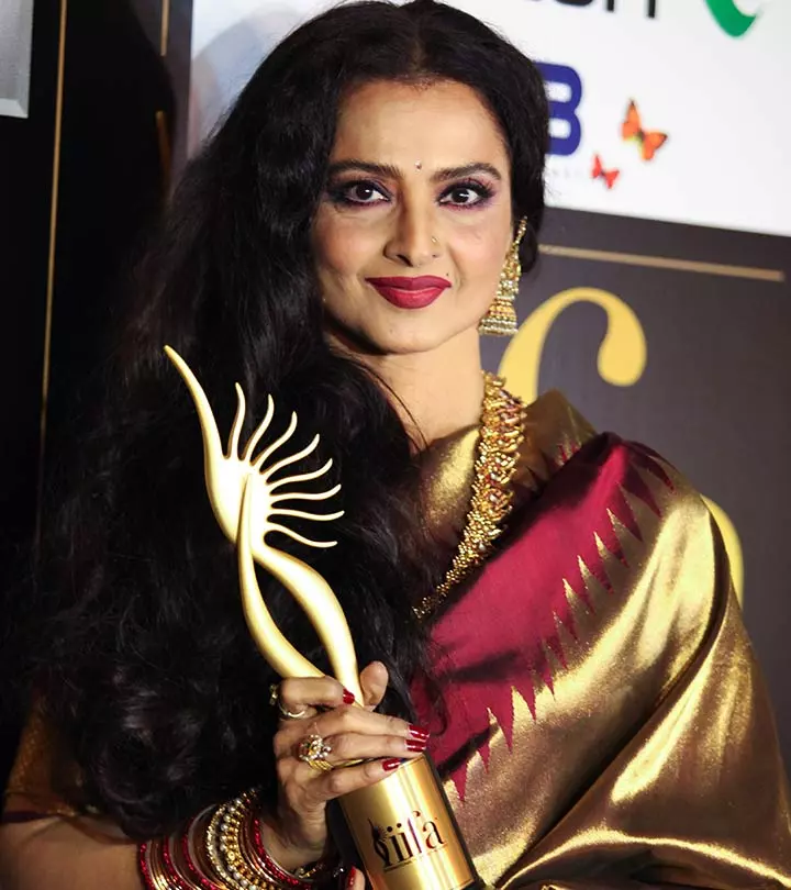 rekha’s-Beauty,-Makeup-And-Fitness-Secrets-Revealed