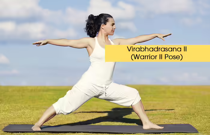 Gentle Yoga - Virabhadrasana II (Warrior II Pose) 1.Virabhadrasana-II-(Warrior-Pose-II)