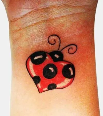 Top 10 Ladybug Tattoo Designs_image