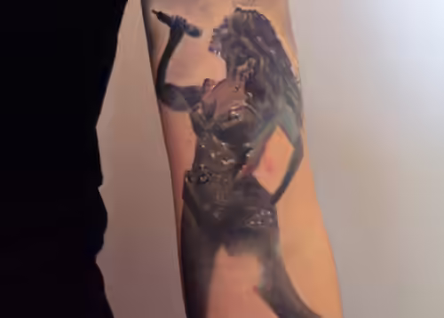 beyonce singing tattoo beyonce singing tattoo