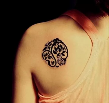 Bold Black Lotus Tattoo