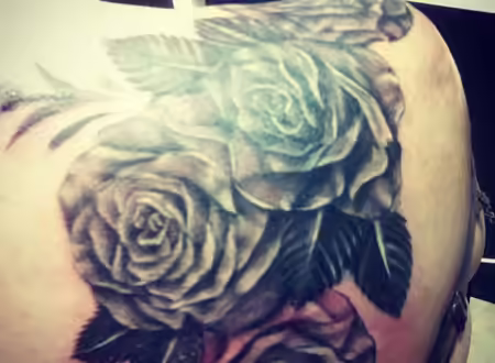 Eerie rose tattoo Eerie rose tattoo