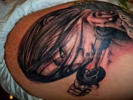 Female Samurai Tattoo Female Samurai Tattoo