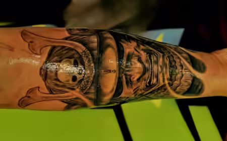 Samurai Skull Tattoo Samurai Skull Tattoo