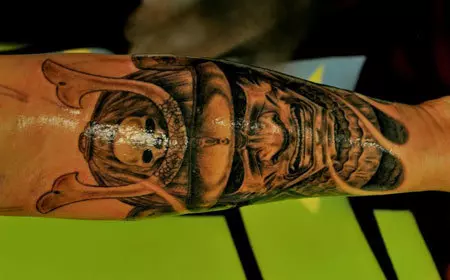 Samurai Skull Tattoo