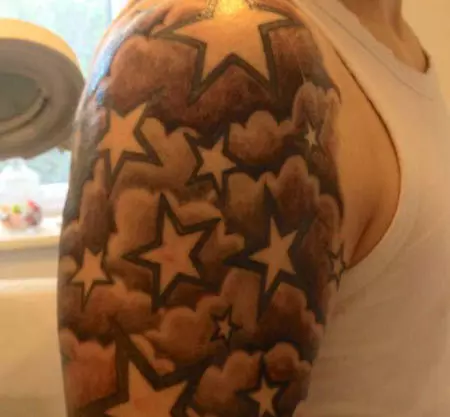 Starts Full Arm Tattoo