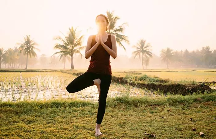  a.Vrikshasana (Tree Pose)