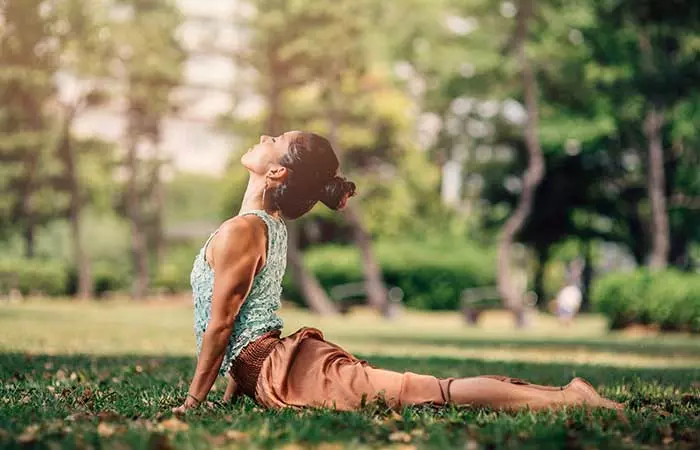  b.Bhujangasana (Cobra Pose)