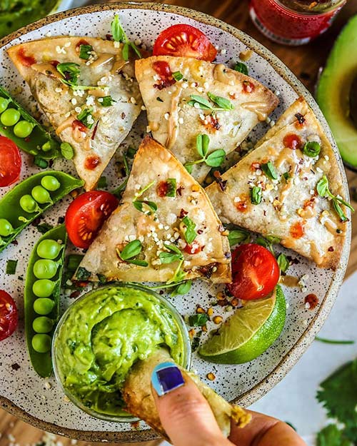 Crispy Baked Veggie Tortilla Party Snack Crispy Baked Veggie Tortilla Party Snack - 30-Minute Meal