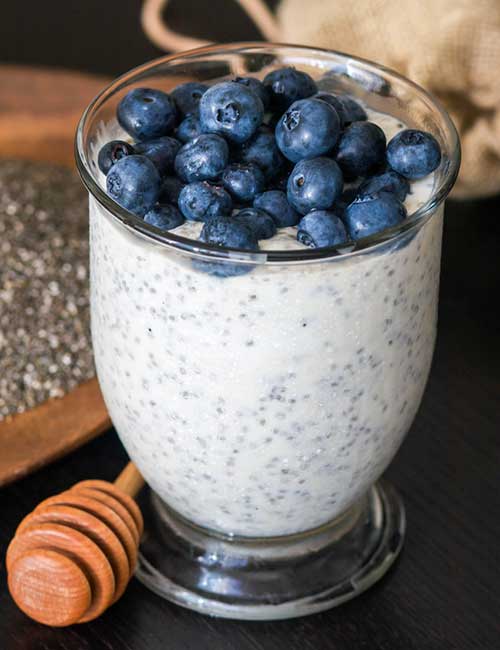 Homemade Chia Seed Pudding Snacks For Weight Loss - Homemade Chia Seed Pudding