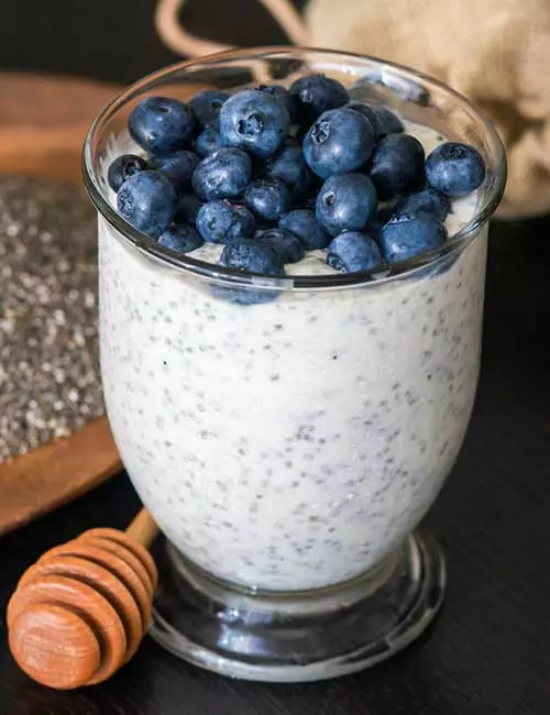 Snacks For Weight Loss - Homemade Chia Seed Pudding