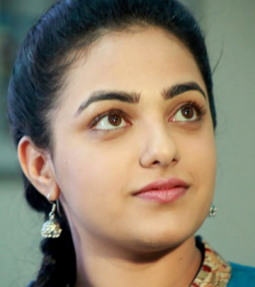 Get inspired by the effervescent and simple beauty of southern superstar Nithya Menon.