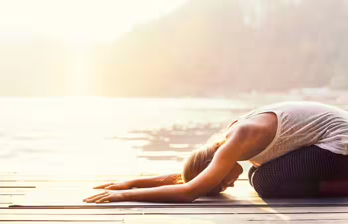 Yoga For Scoliosis - Balasana 8.-Balasana