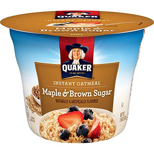 Quaker Instant Oatmeal Express Cups Snacks For Weight Loss - Quaker Instant Oatmeal Express Cups