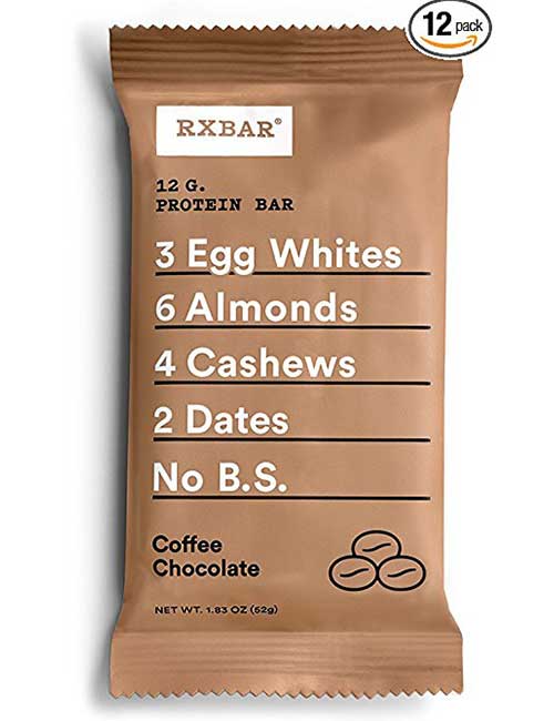 RX Bar Coffee Chocolate Snacks For Weight Loss - RX Bar Coffee Chocolate