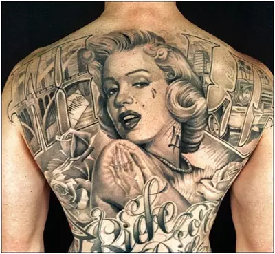 Marilyn Monroe tattoo is a classic