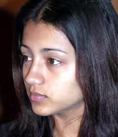 Girl-next-door look of Trisha without makeup