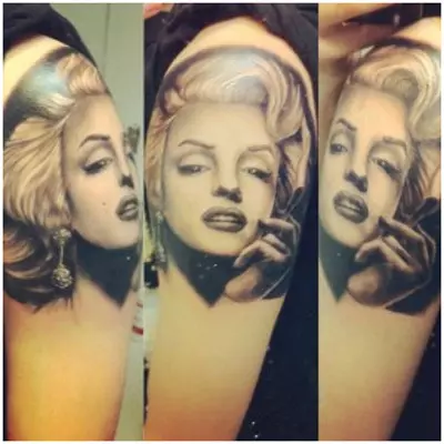 tattoo of Marilyn