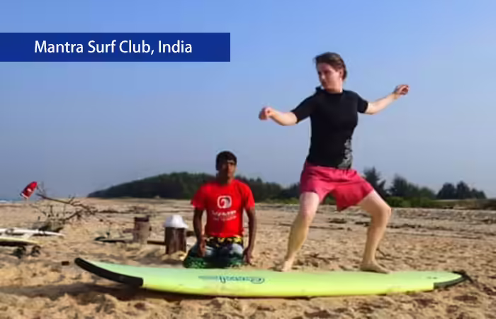 Yoga Surf Retreats - Mantra Surf Club, India 1. Mantra Surf Club, India