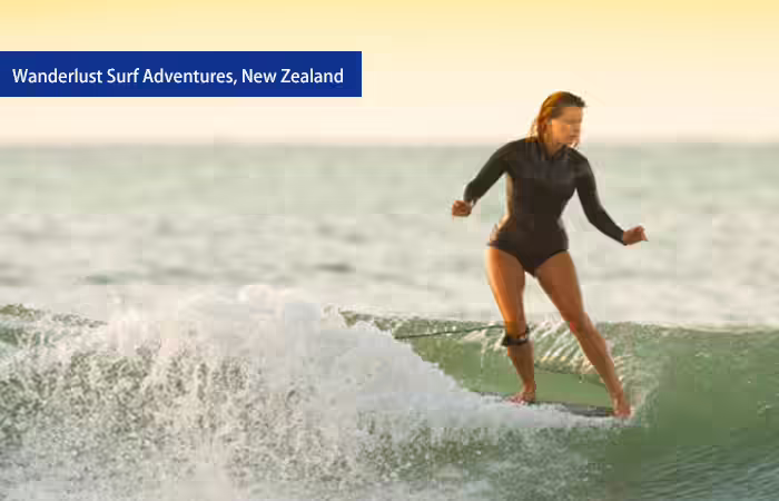 Yoga Surf Retreats - Wanderlust Surf Adventures, New Zealand 7. Wanderlust Surf Adventures, New Zealand