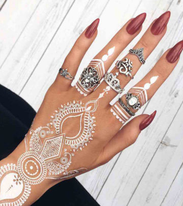 Beautiful-White-Henna-Designs-For-You-To-Try-In