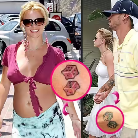 Britney Dice Tattoo Britney Dice Tattoo