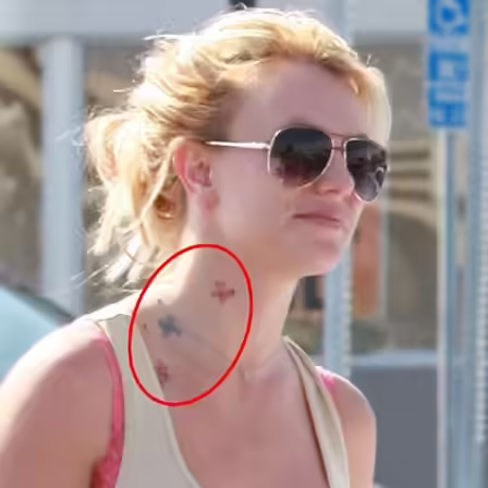 Britney Star Tattoo Britney Star Tattoo