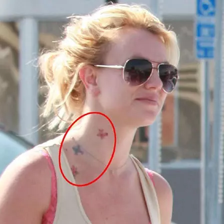 Britney Star Tattoo