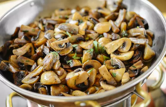 Tarragon-Mushroom Sauté