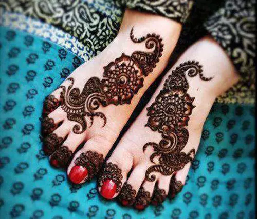 mehendi pattern would look