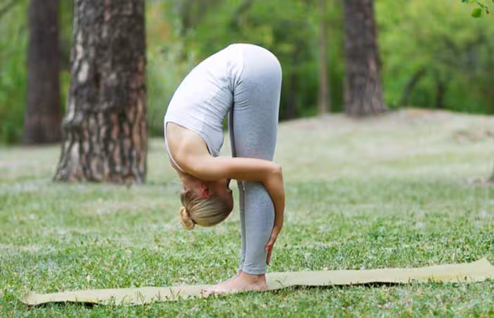 Yoga For Osteoporosis - Uttanasana 1.-Uttanasana