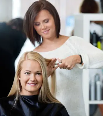 Get that instant makeover with your hair styled and pampered in the hands of experts.