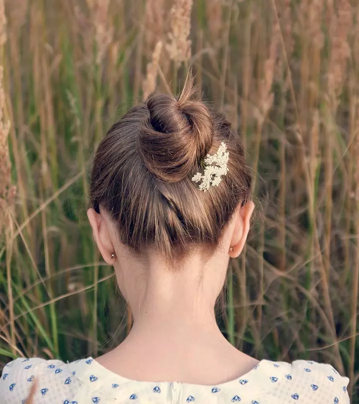 Bun Hairstyle – A Step By Step Tutorial_image