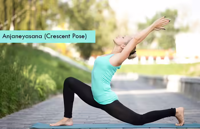 Vinyasa Flow Yoga - Anjaneyasana (Crescent Pose) Anjaneyasana-(Crescent-Pose)