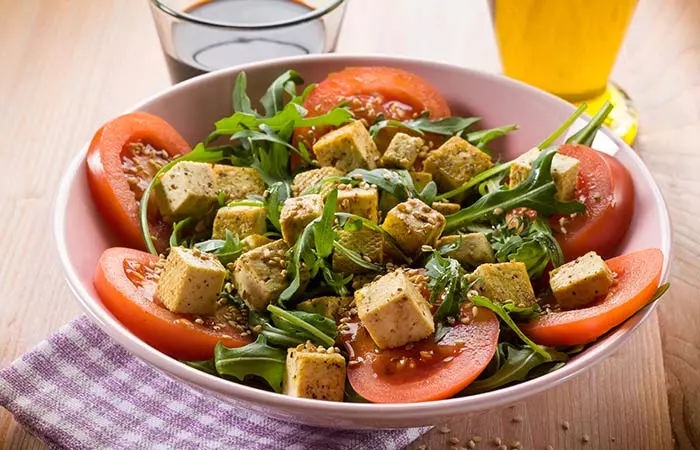 Cobb Salad Recipes - Tofu Cobb Salad