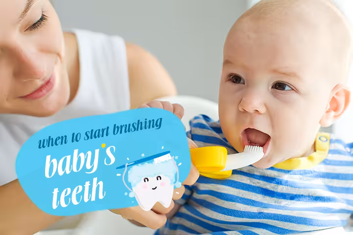 Brushing Baby's Teeth Brushing Baby's Teeth