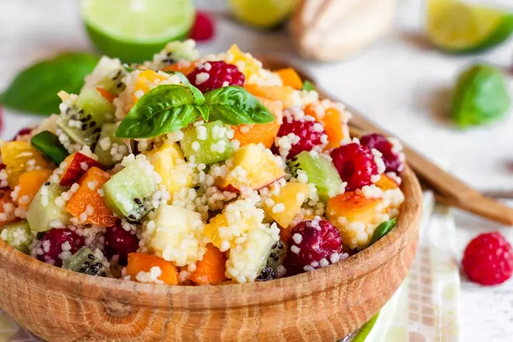 Couscous & fruit salad