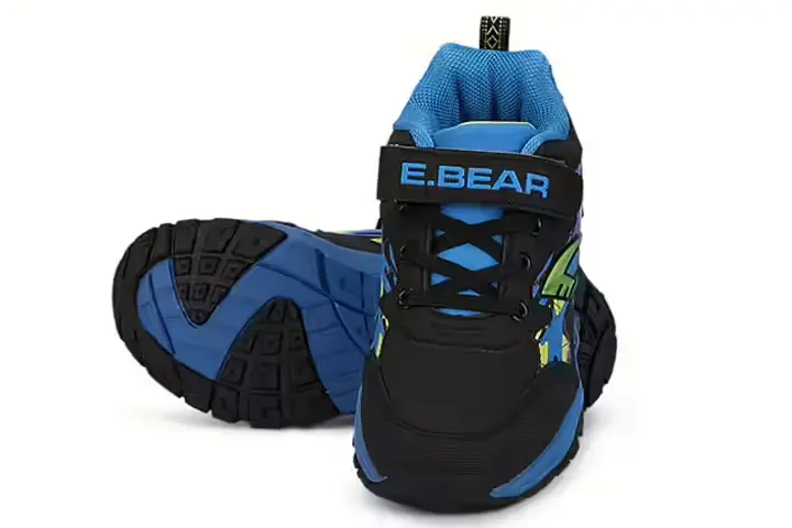 E Bear Black Running Shoes