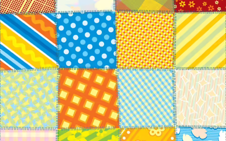 Craft Ideas for Toddlers - Fabric Shapes Fabric Shapes