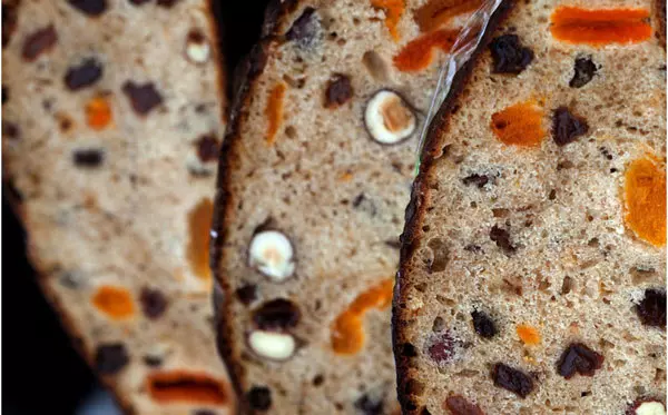 Types Of Breads - Fruit Bread